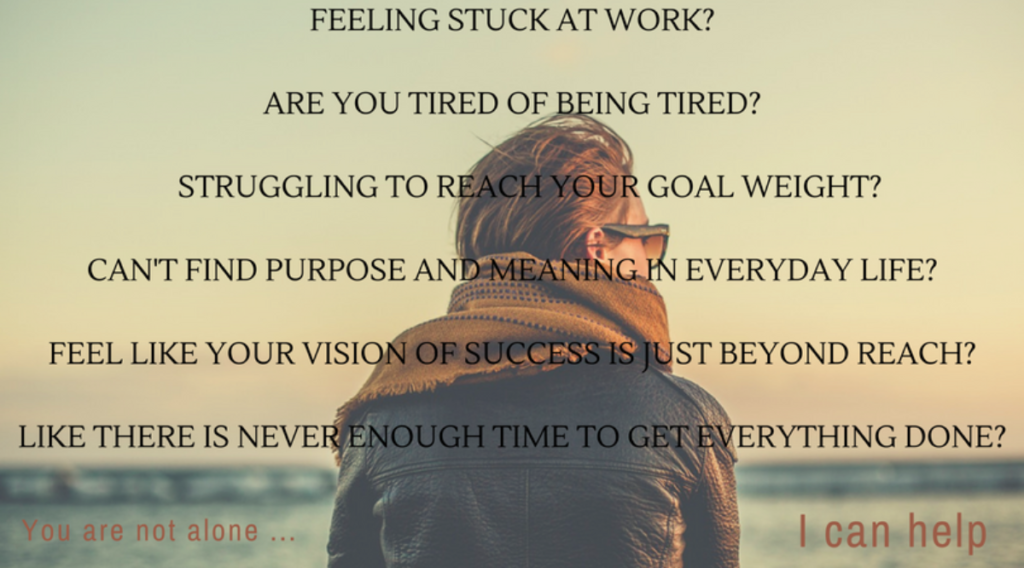 Person gazing at horizon with motivational text