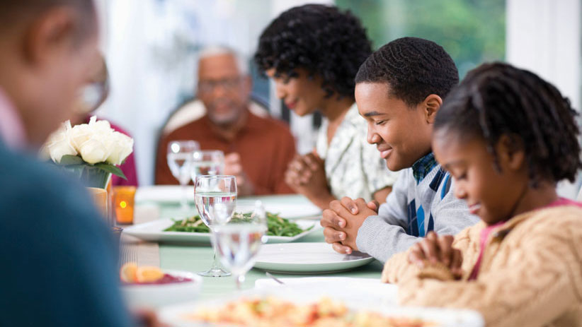 Why saying a blessing before your meal can help you digest your food.
