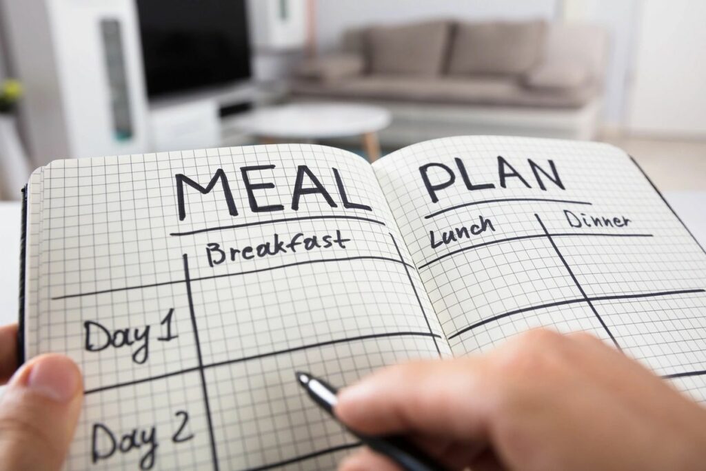 meal plan outline