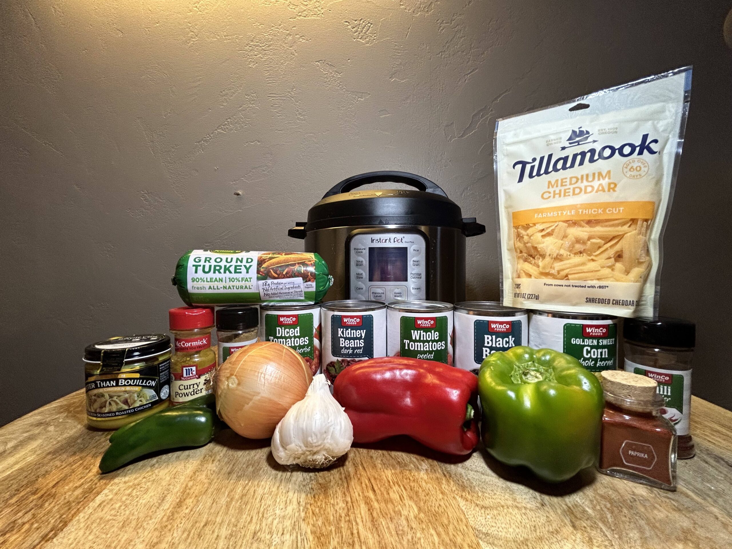 Healthy Turkey Chili to Warm up after Skiing