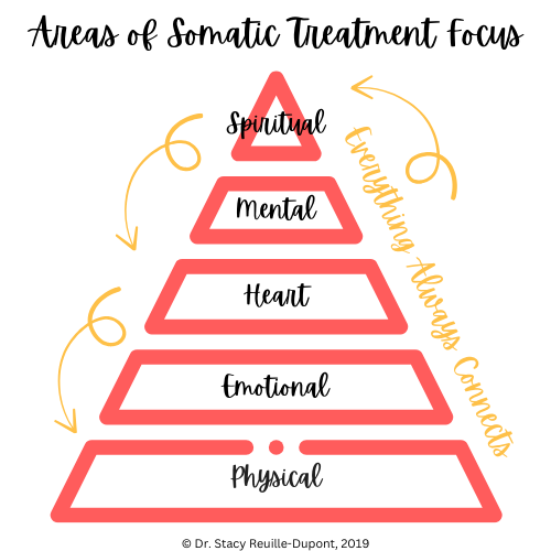 areas of somatic treatment focus