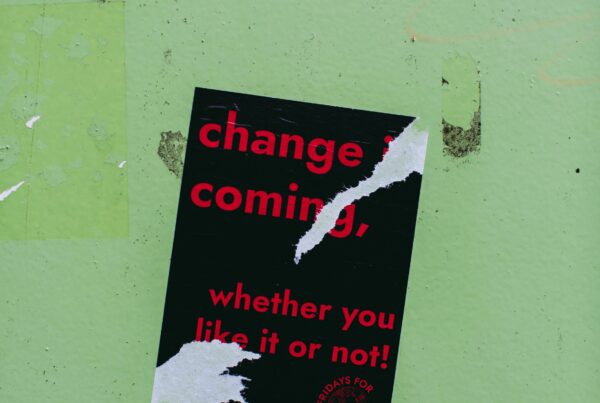 Change is coming